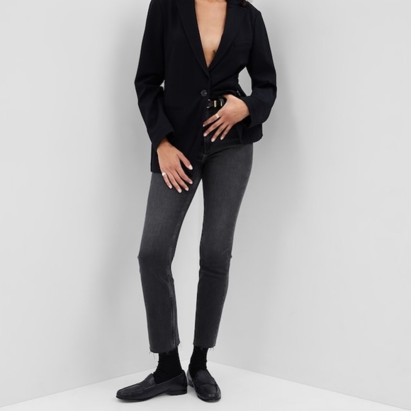 NWT GAP 29 Regular Sky High Rise Vintage Slim Jeans with Washwell - Picture 1 of 7